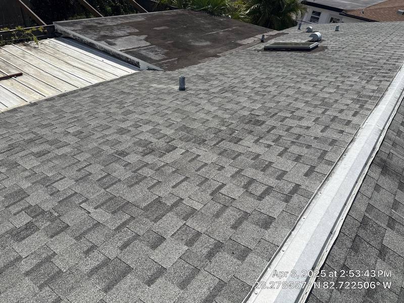residential shingle roof replacement by Hloska Roofing in Port Richey
