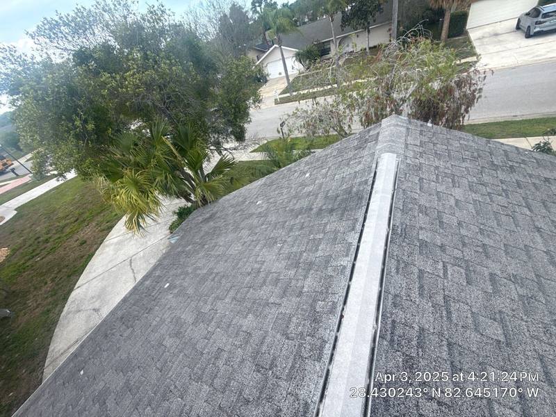 completed roofing project in Hudson FL