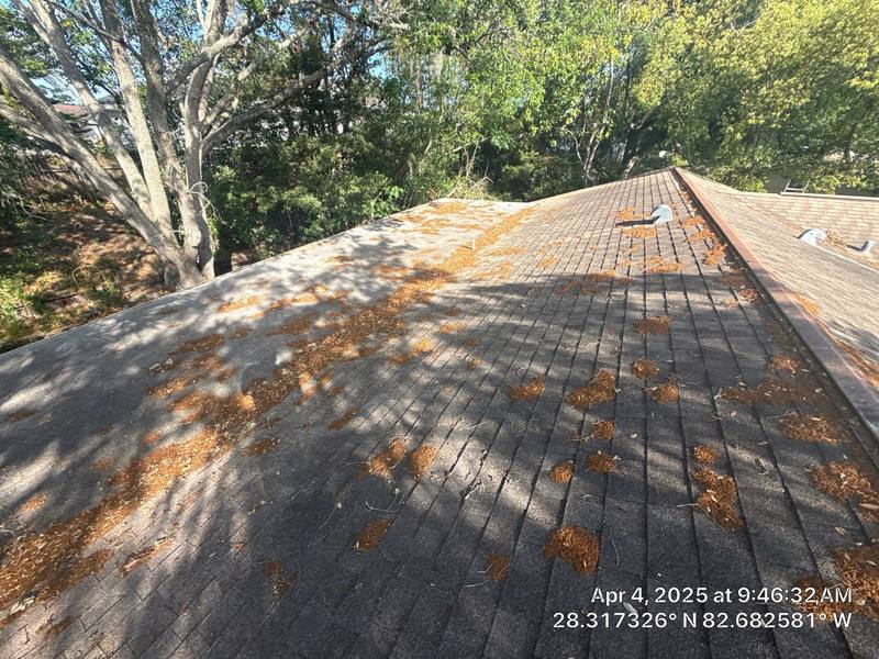completed roofing project in Port Richey FL
