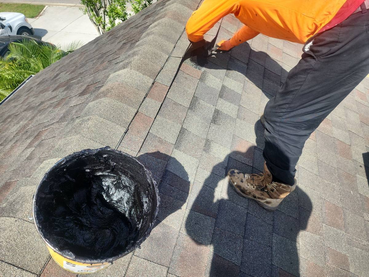 roof repair in Spring Hill, Florida