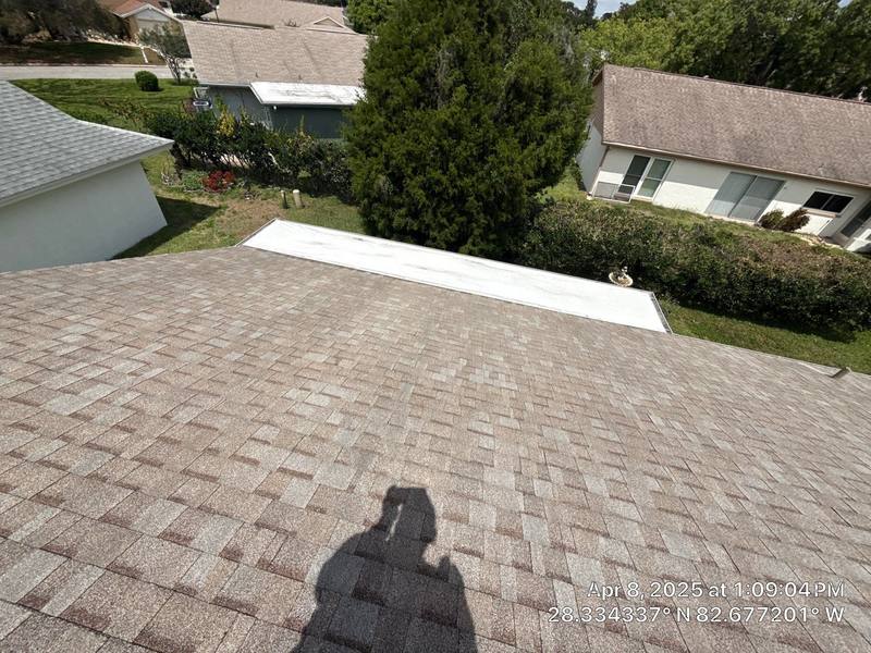 completed roofing project in Hudson FL