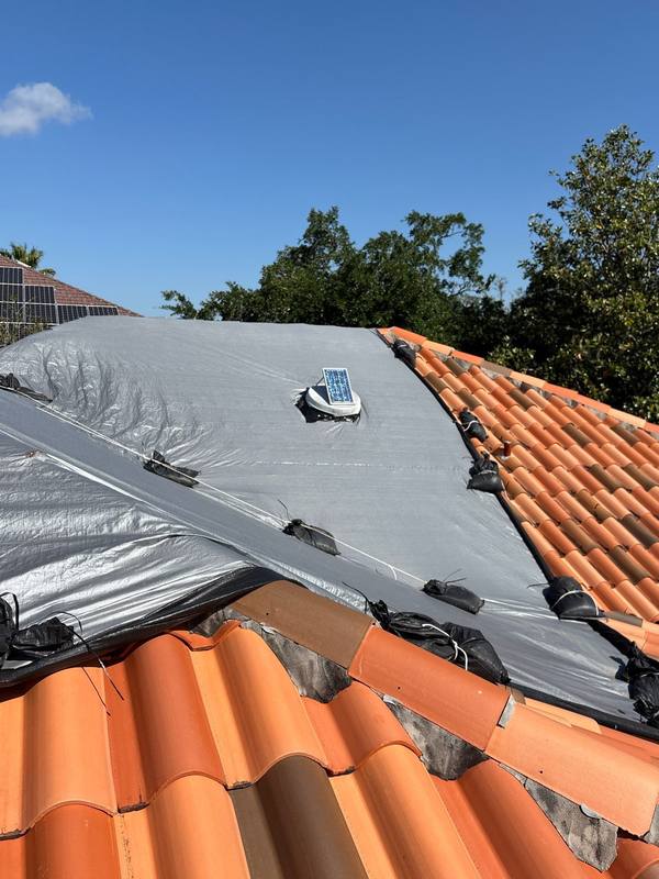 residential tile roof replacement by Hloska Roofing in Tampa