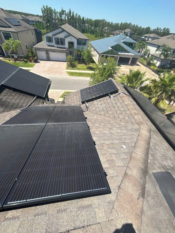 completed roofing project in Tampa FL