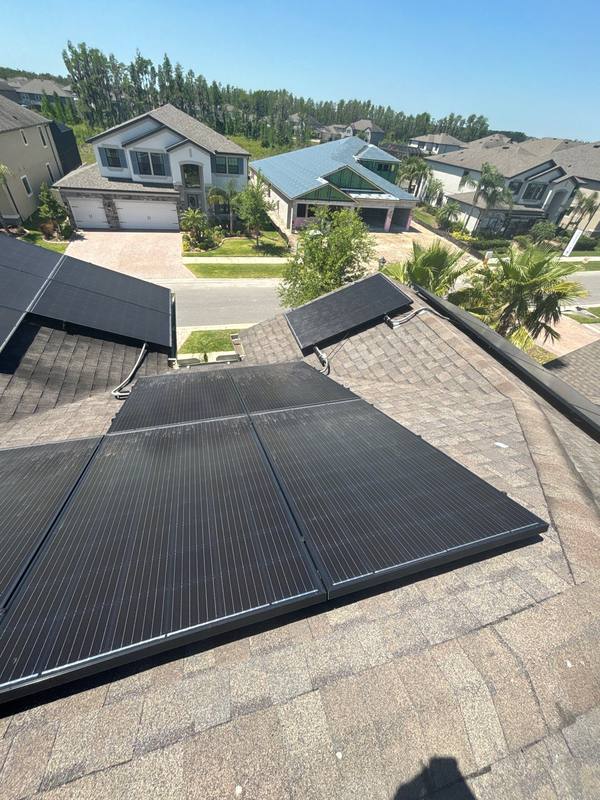 roofing project near Rolling Moss Rd in Tampa