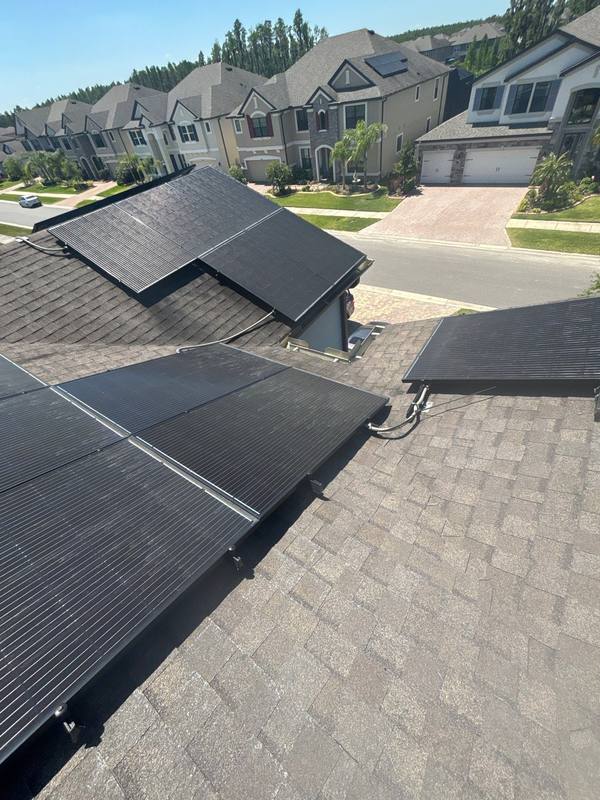 roofing project near Rolling Moss Rd in Tampa