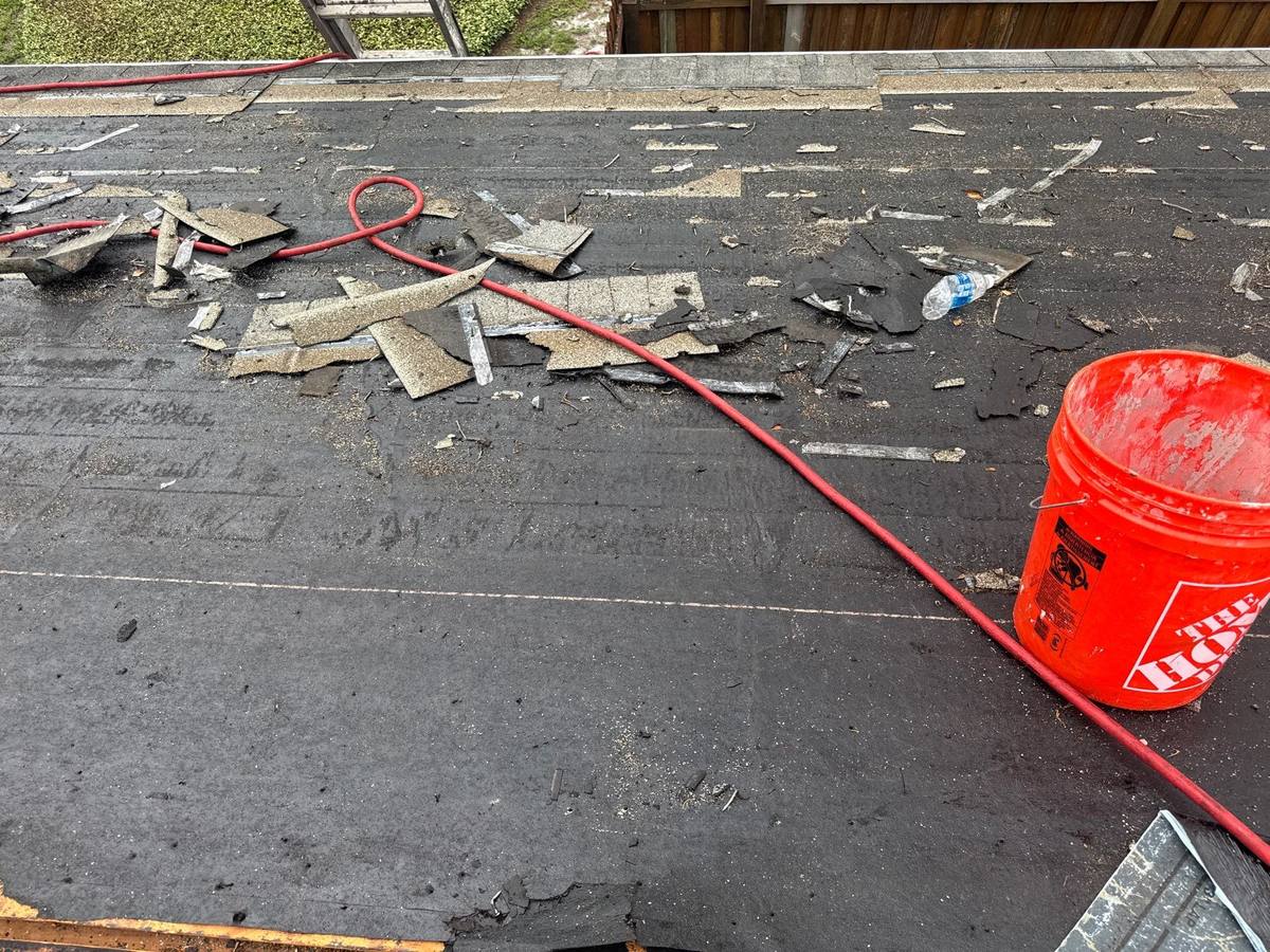 shingle roof replacement in St. Petersburg, Florida