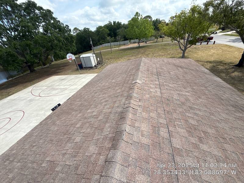 roofing project near Lakeside Woodlands Drive in Hudson