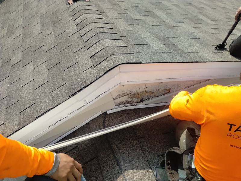 completed roofing project in Tampa FL