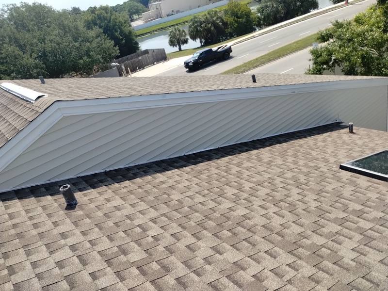 roofing project near Hollowell Drive in Tampa