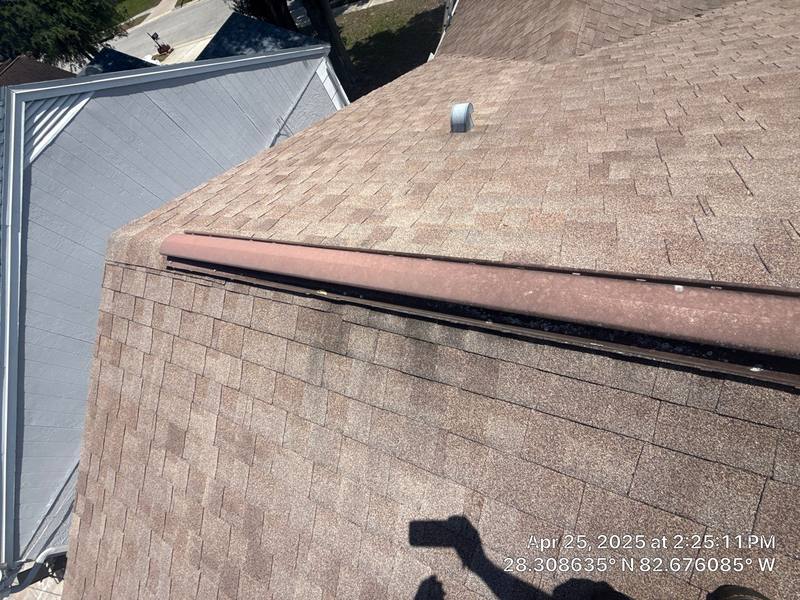 completed roofing project in Port Richey FL