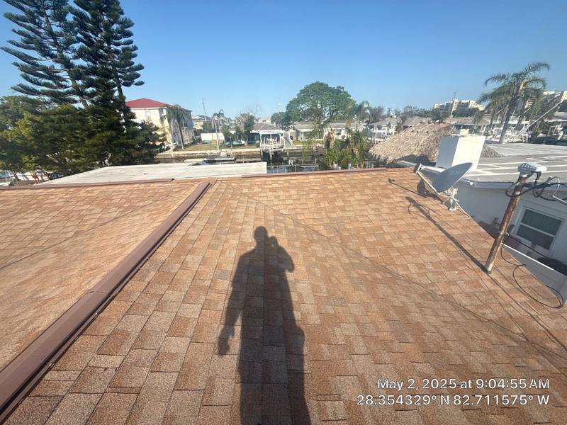 residential shingle roof replacement by Hloska Roofing in Hudson