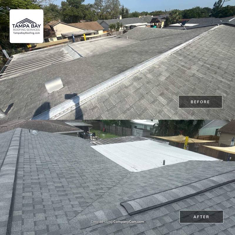 roofing project near Mark Twain Ln in Port Richey
