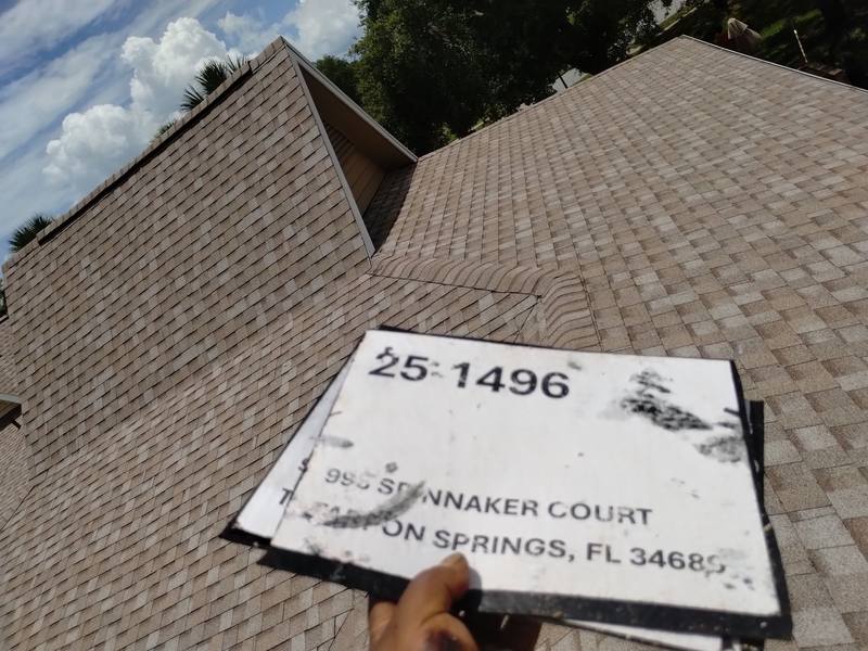 shingle roof replacement in Tarpon Springs, Florida
