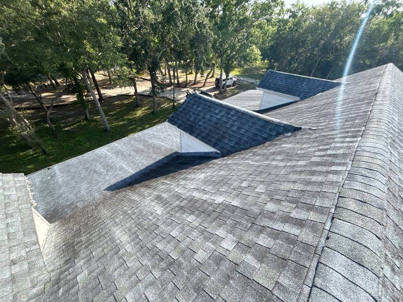 completed roofing project in New Port Richey FL