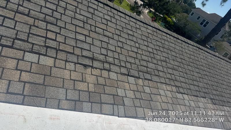 completed roofing project in Tampa FL
