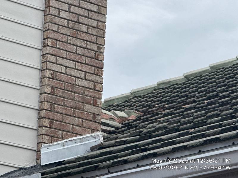 residential tile roof replacement by Hloska Roofing in Tampa
