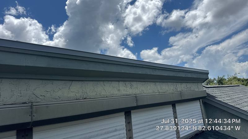 completed roofing project in St. Petersburg FL
