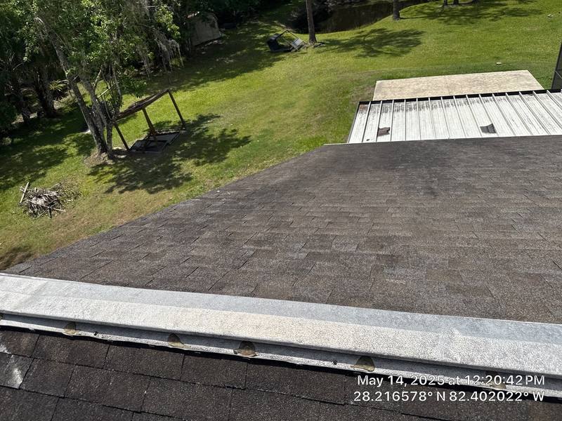 completed roofing project in Land O Lakes FL