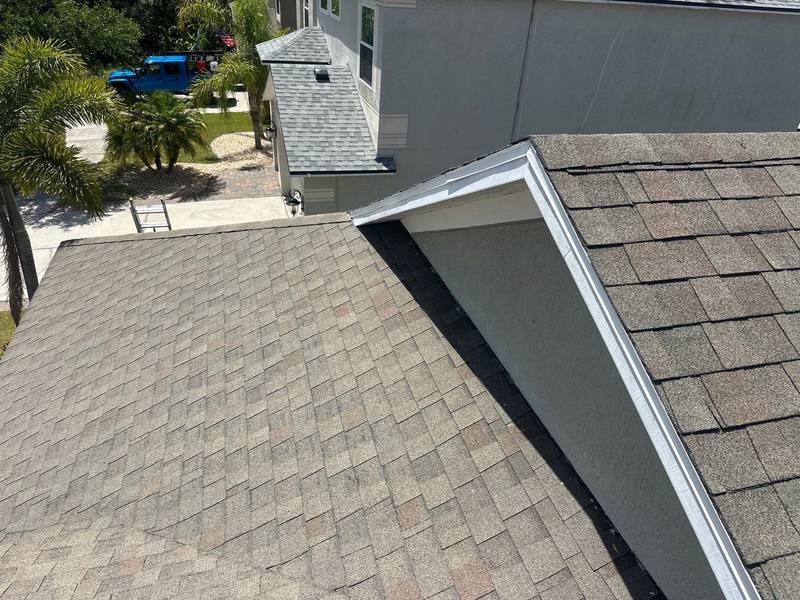 residential shingle roof replacement by Hloska Roofing in Tampa