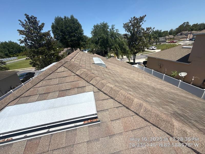 residential shingle roof replacement by Hloska Roofing in Hudson