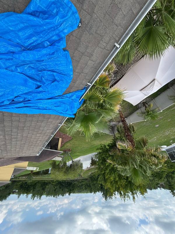 completed roofing project in Land O Lakes FL
