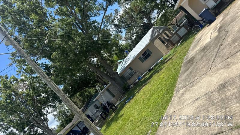 residential metal roof replacement by Hloska Roofing in Tampa
