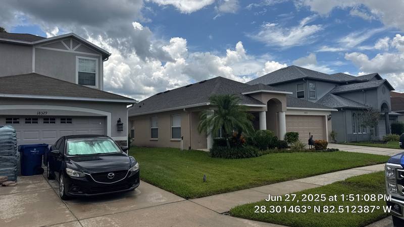 residential shingle roof replacement by Hloska Roofing in Land O Lakes
