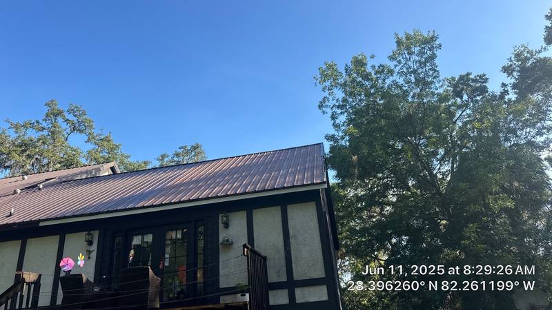 residential roof repair by Hloska Roofing in Dade City