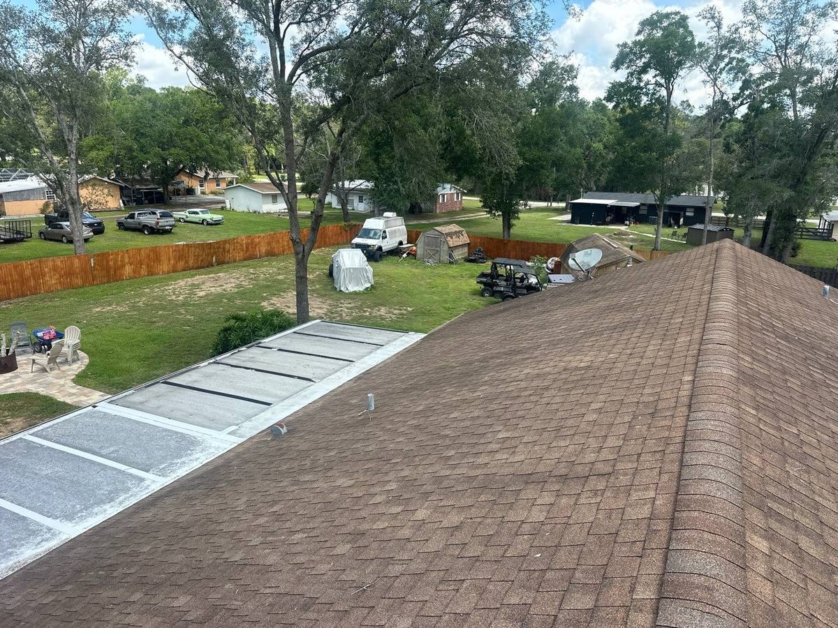 shingle roof replacement in Brooksville, Florida