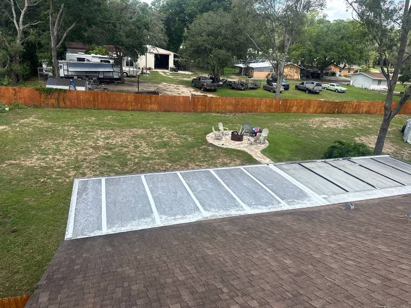 completed roofing project in Brooksville FL