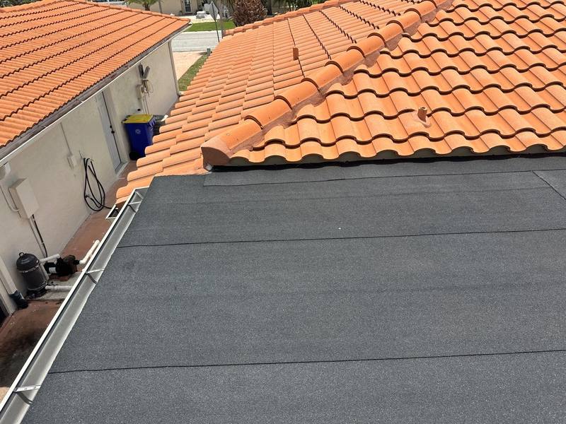 completed roofing project in New Port Richey FL
