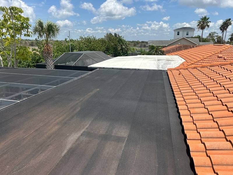 residential roof replacement by Hloska Roofing in New Port Richey