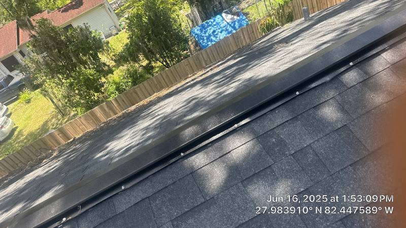 roofing project near E Genesee St in Tampa