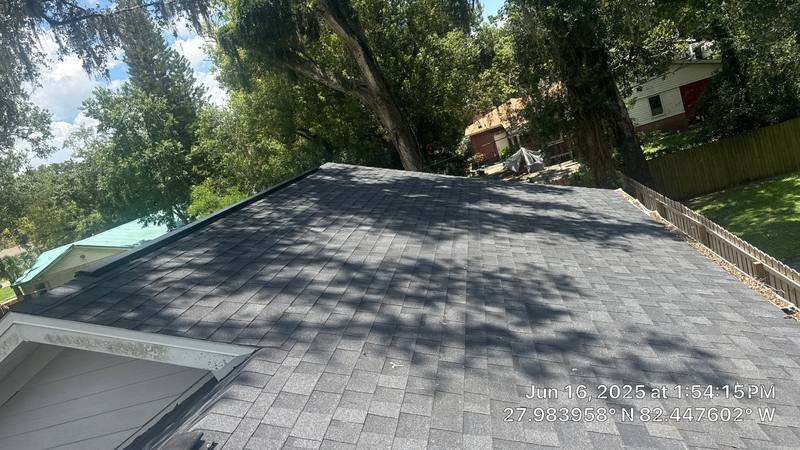 roofing project near E Genesee St in Tampa