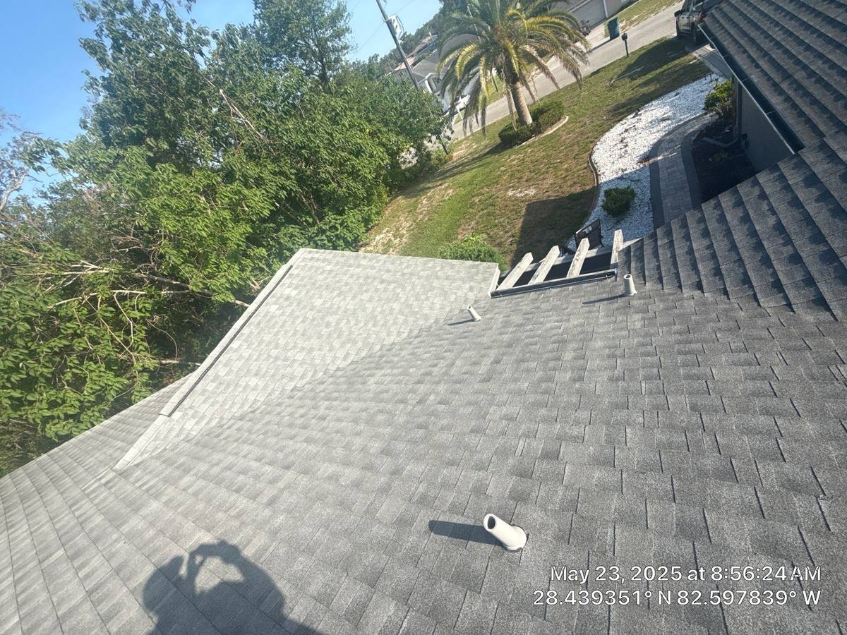 shingle roof replacement in Spring Hill, Florida