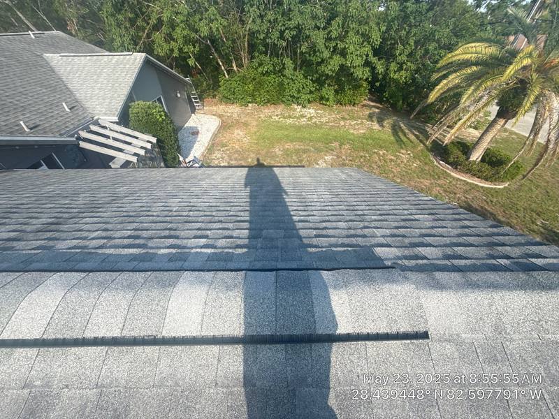 completed roofing project in Spring Hill FL