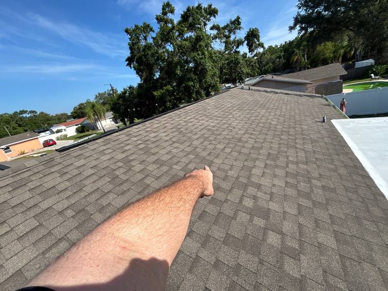roofing project near Pathfinder Drive in Tampa