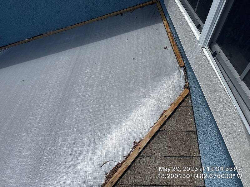 completed roofing project in New Port Richey FL