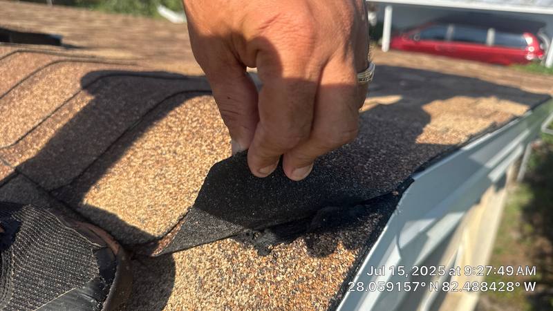 completed roofing project in Tampa FL