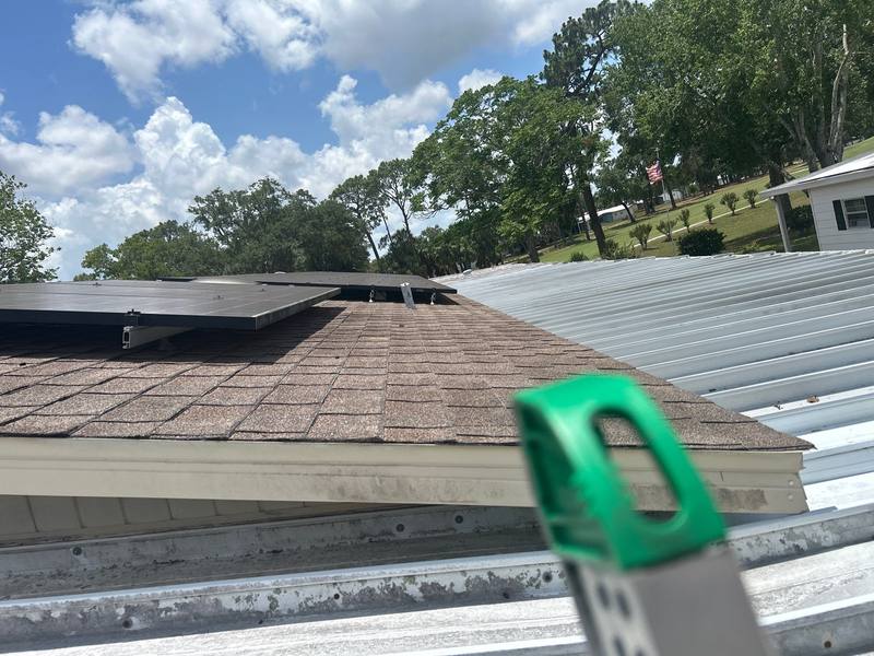 roofing project near Moriah Ave in Brooksville