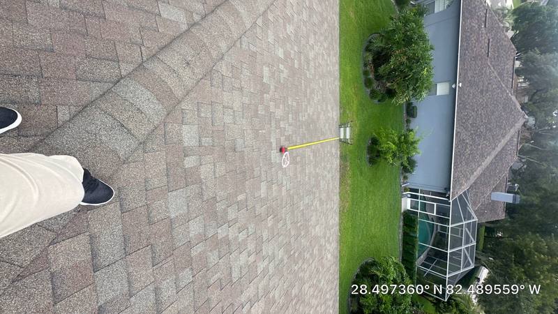 residential roof repair by Hloska Roofing in Spring Hill