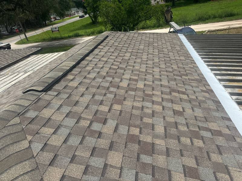 residential shingle roof replacement by Hloska Roofing in Zephyrhills