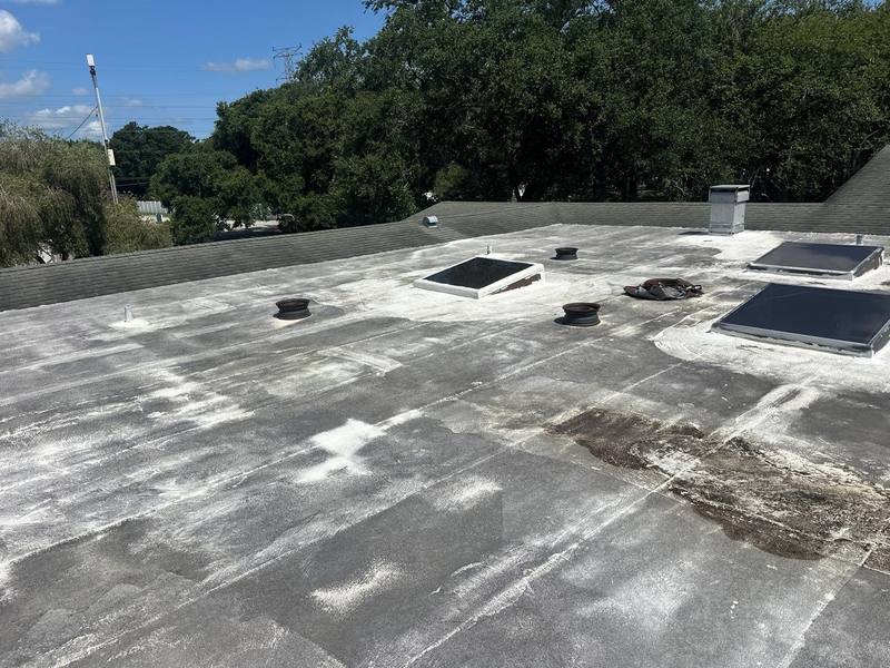 completed roofing project in Clearwater FL