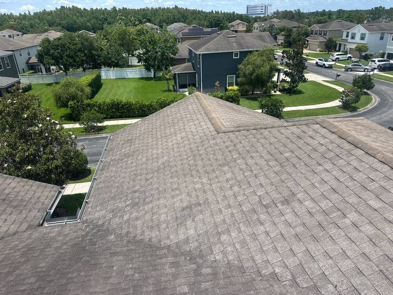 roofing project near Granite Glen Loop in Wesley Chapel