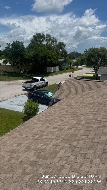 shingle roof replacement in Port Richey, Florida