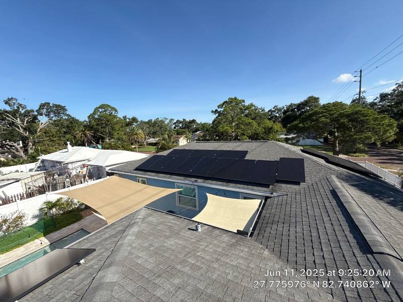 roofing project near Dartmouth Ave N in St. Petersburg