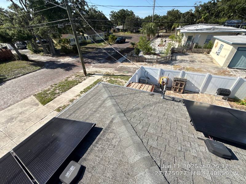 roofing project near Dartmouth Ave N in St. Petersburg