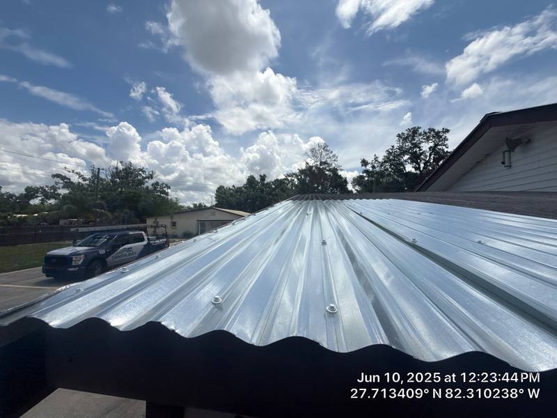 completed roofing project in Wimauma FL