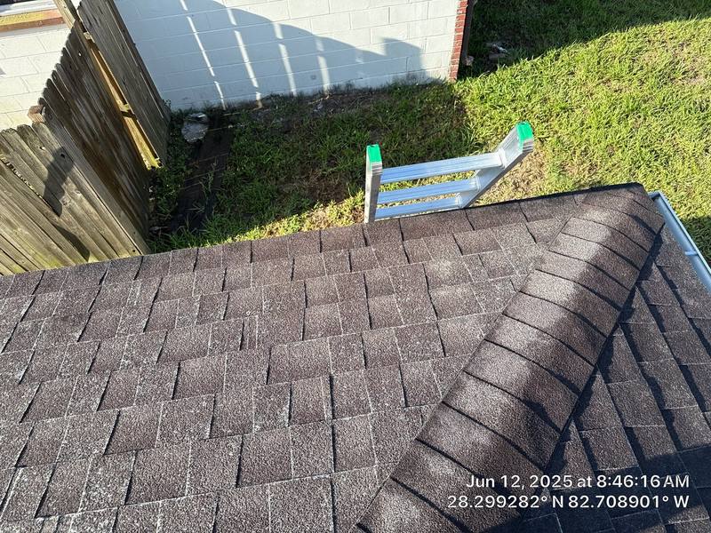 residential shingle roof replacement by Hloska Roofing in Port Richey