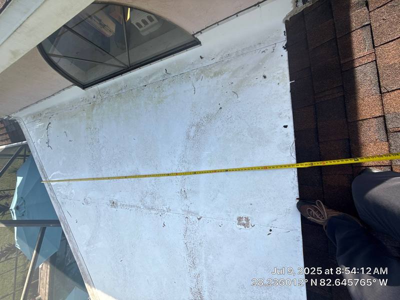 residential roof repair by Hloska Roofing in New Port Richey